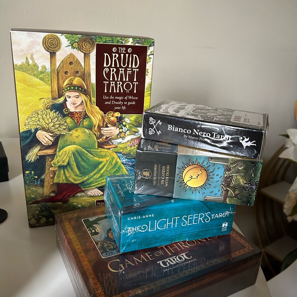BRAND NEW : Never Used Tarot Decks